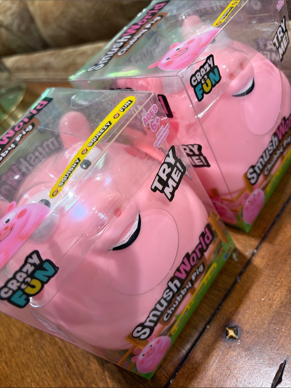 SmushWorld Chubby Pig Squishy- Set of 2